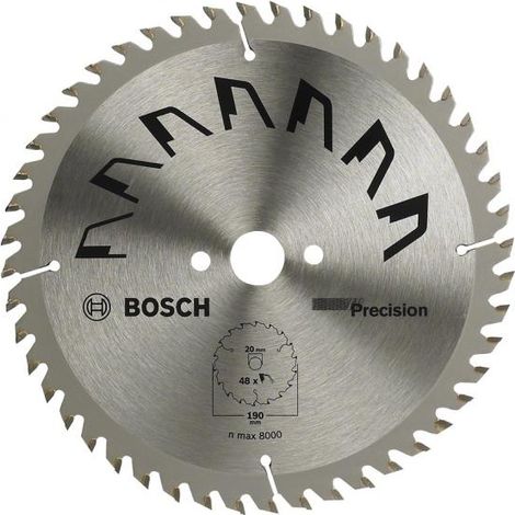 BOSCH - LAMA DI PRECISIONE PER SEGA CIRCOLARE 210x30MM 48 DENTI (1/2)