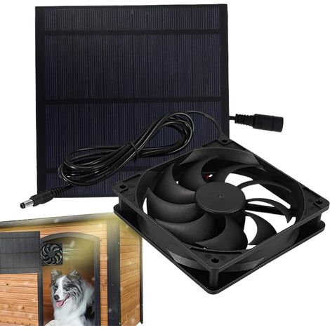 Ventilateur Solaire De Ventilation Pour Poulailler (1/5)