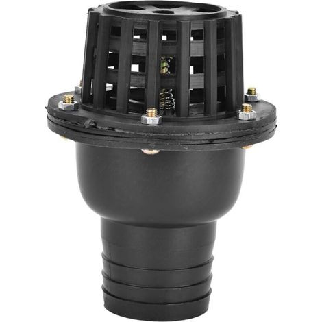 Clapet de pied pour pompes à eau, clapet anti-retour basse pression (2 pouces) pour systèmes de transport de liquides (1/4)