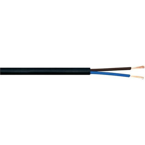 Cavo elettrico multipolare Liyy 2x0.25 nero DIN 47100