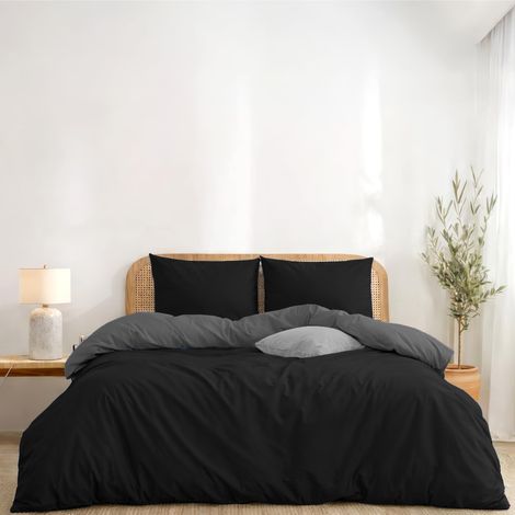 Housse de Couette 200x200 avec 2 Taies d'oreiller 50x70 cm (1/5)