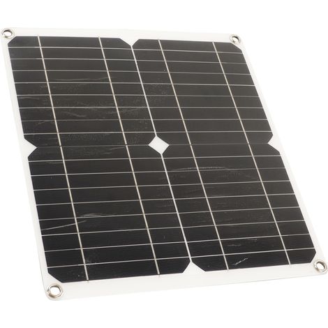 Panneau solaire monocristallin haute performance étanche 20W 18V 10A pour camping-car bateau caravane remorque (1/5)