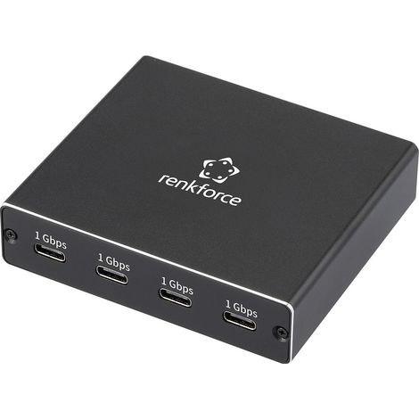 Renkforce SP-13748848 RF-NS-200 Répartiteur 4 ports 1 GBit/s