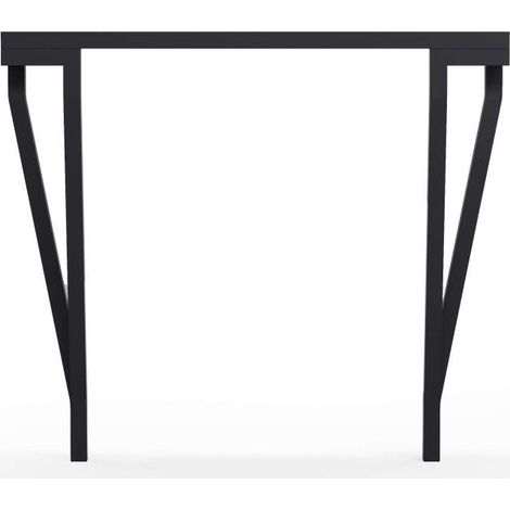 Recibidor modelo 732 acabado negro, 79cm(alto) 90cm(ancho) 28cm(prof.) (1/3)