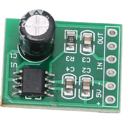 Carte Amplificateur Audio Mono 5V Mini - Module Ampli Basse Puissance pour Enceintes (1/5)