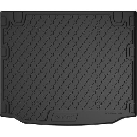 Vasca baule su misura in gomma sintetica - compatibile per Bmw X3 (G01) (08/1708/24) baule alto, no ruota di scorta