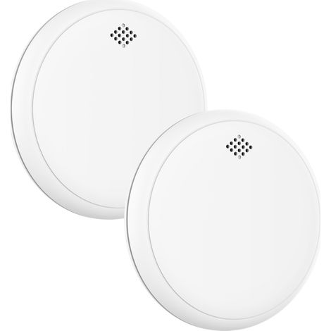 Détecteur de fumée et de monoxyde de carbone Aroha Safety Pro Sleep Line - Batterie 10 ans - Alarme incendie et détecteur de CO - 2 pièces (1/5)
