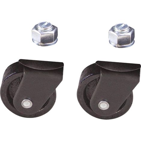 Paire roues pivotantes pour cric rouleur OH 7014 - SA 7115 - CLAS Equipements