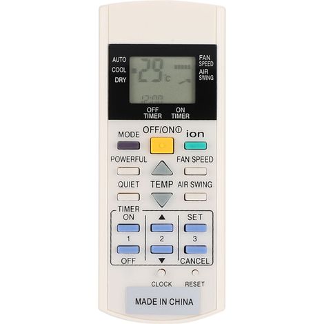 Replacement Air Conditioner Remote Control Compatible with A75C3299 and A75C2600