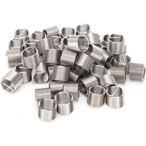 50 inserts filetés mâles et femelles réducteurs, outil de réparation d'écrous, fixation en acier inoxydable M10x1x1,5D (1/5)