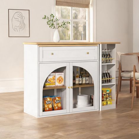 Buffet coloris blanc en MDF (1/5)