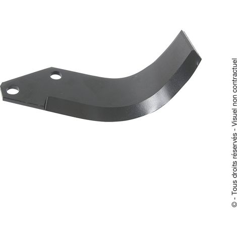 Couteau de fraise bineur adaptable gauche 152 mm Grillo CBGI152G