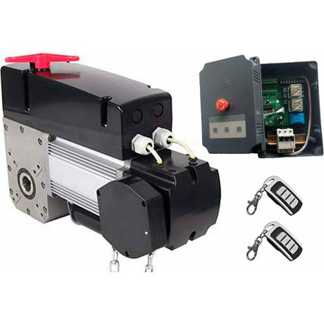 Kit Motore Porta Laterale 380v Industriale Serranda Sezionale 121888/t + 2 Tx