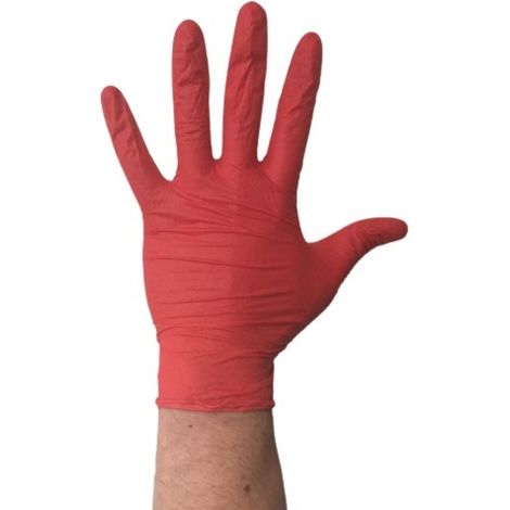 Gants jetables Nitrile RS PRO Non poudrés, taille L x 100 gants ( Prix pour Boîte de 100 )