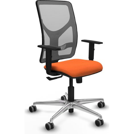 Silla de oficina piqueras y crespo Motilla gris reposabrazos ajustables (1/2)
