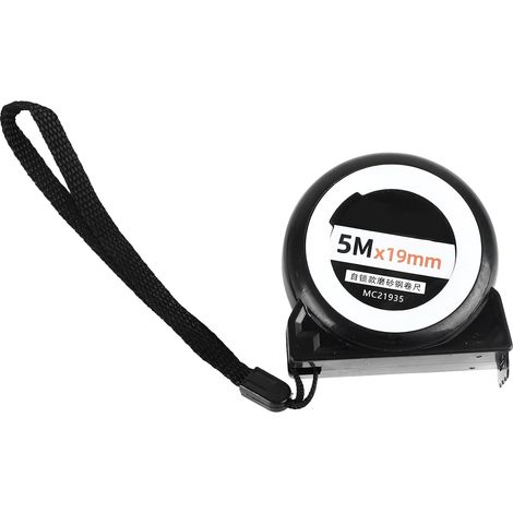 Ruban acier, 5m, 19mm, autobloquant, pour chantier et maison (1/5)