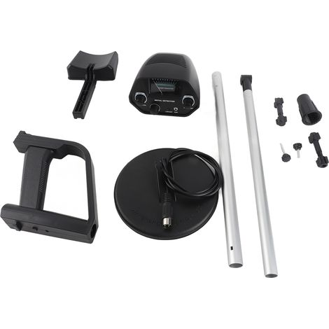 Detector de metales profesional para tesoros subterráneos con bobina de búsqueda impermeable de 6,5 pulgadas, modo para todo tipo de metales y discriminación.