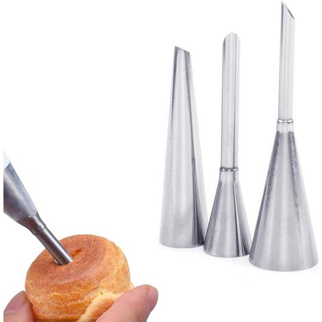 3 Pcs GlaçAge Pointe De Buse, Buses PâTisserie Buses De Tuyauterie Pour Le Remplissage Des Beignets (1/5)