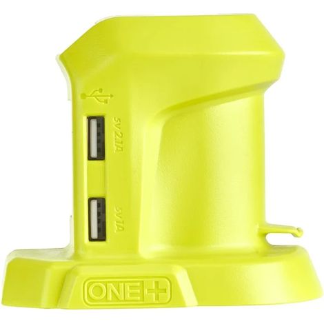 Ryobi R18USB-0 USB-Ladegerät 2,1/1,0 A 18 V ONE+ Akku (nur Gehäuse)