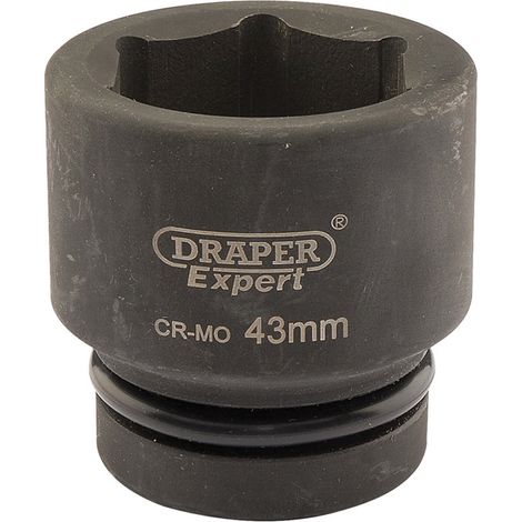 DRAPER Spare Part 05123 - Expert 43mm 1 Square Drive Hi-Torq 6 Point Impact Socket (1/5)