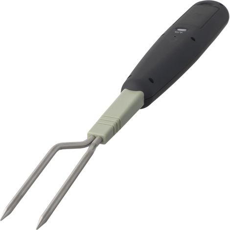 Thermomètre à viande pour barbecue avec sonde fourche (1/4)