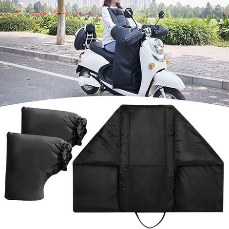 Tablier de protection pour scooter, jambes et genoux, protection chaude et coupe-vent pour moto (1/5)