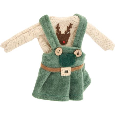 Abbigliamento verde per il folletto saperli da 30 cm - Feeric lights & christmas (1/5)
