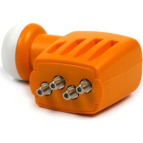 LNB Quad - TELEVES - 761001 - Gain 58 dB - 4 sorties - Diamètre 40 mm