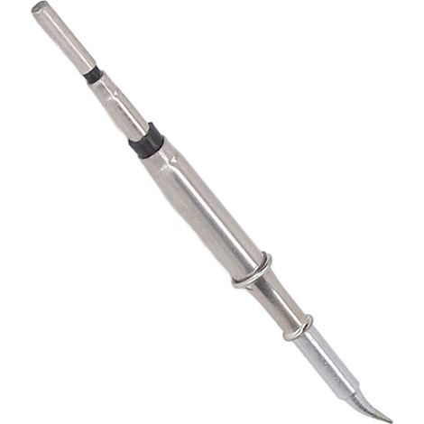 Pointe de rechange pour fer à souder en acier inoxydable, mini métal intégré C115, accessoire pièce S20 IS, embout coudé pointu (1/5)