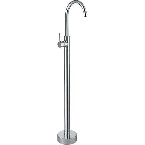 VALAZ Grifo tótem de lavabo exenta/ bañera cromado monomando serie Ebro (1/2)