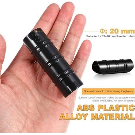 Clips Serre Tube - Fixation Bâche Film Serre - Pour Tube 20 mm - Lot de 50 (1/4)