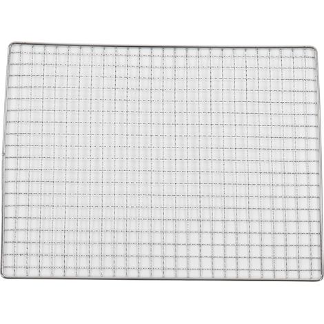 Tapis de barbecue multifonctionnel en acier inoxydable antirouille, idéal pour les pique-niques et le camping à la maison.