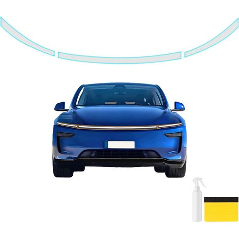 8mil PpF Film For Model Y Juniper 2025-2026 Front Headlight (1/5)