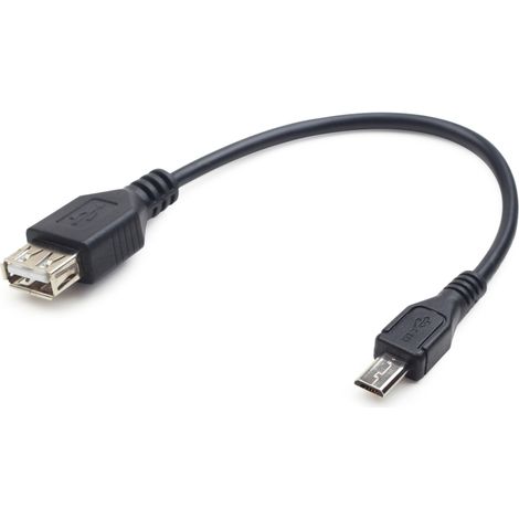CABLE USB GEMBIRD A MICRO USB HEMBRA MACHO 0,15M