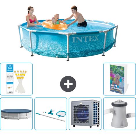Frame Pool Rund - 305x76 cm - 7-teilig  S109 (1/5)