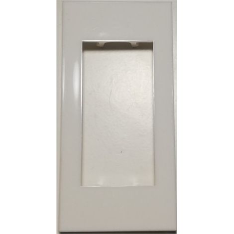 Legrand 077250 Plaque mosaïc étroite - 1 Module - Blanc