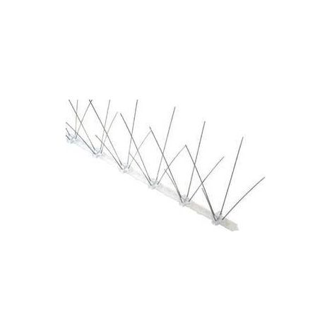 DISSUASORE P/VOLATILI BASE POLIC 50CM 40 SPILLI AISI 204 Q.TA 100