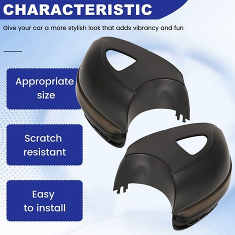 1 paire de clignotants séquentiels pour rétroviseurs Volkswagen Golf 6 MK6 GTI R20 (2011-2014)