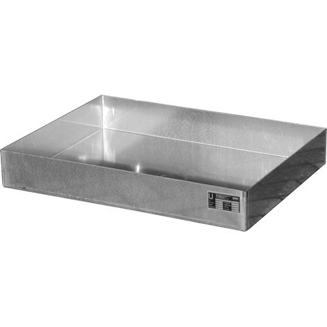 Bauer Kleingebindewanne für Paletten KGW-P 2, Edelstahl 1.4571