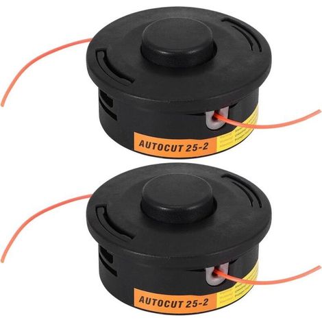 Tête de Coupe Automatique 25-2, Lot de 2, Compatible avec Stihl FS55 FS80 FS85 FS90 FS100 FS110 FS130 FS250, Pièce de Rechange pour Débroussailleuse (1/4)