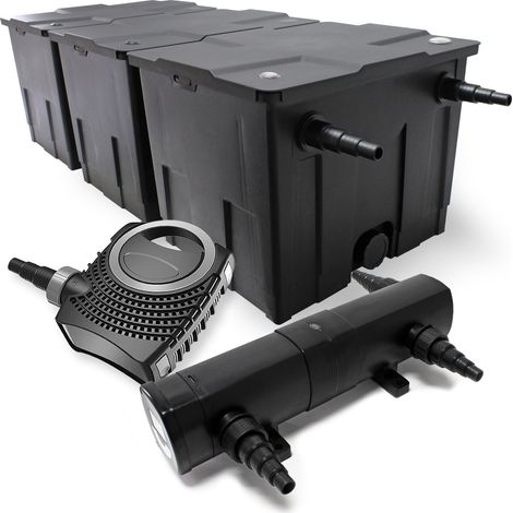 Kit de filtrado de estanque Bio 90000l 85 bomba Super ECO filtro UVC 18 w
