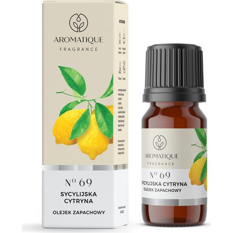 Olio profumato al limone siciliano Aromatique 12ml (1/3)
