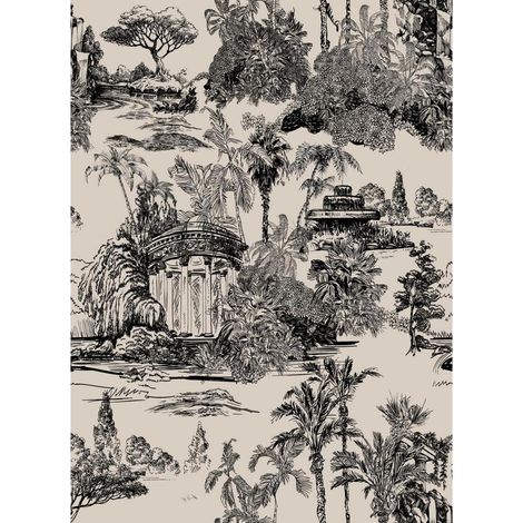 Selbstklebende Blumen Tapete PVC Wandfolie 44x1000cm Klebefolie (1/5)
