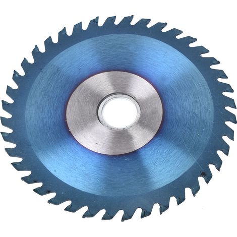 Disque de coupe carbure 100mm lame scie circulaire bois alliage 40 dents découpe précise métal (1/5)