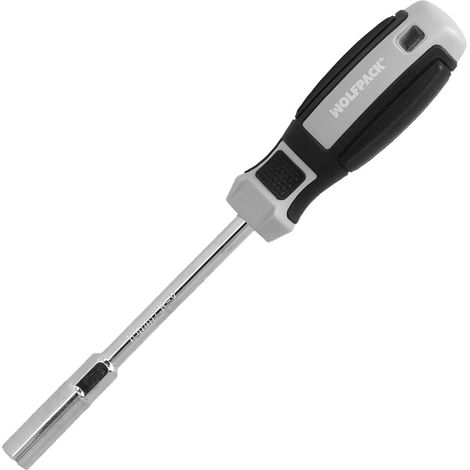 WOLFPACK LINEA PROFESIONAL destornillador con vaso 10,0 mm. , Destornillador Con Vaso - 10,0 mm de Medida y 235 mm de Longitud.- Este destornillador con vaso es una her (1/4)
