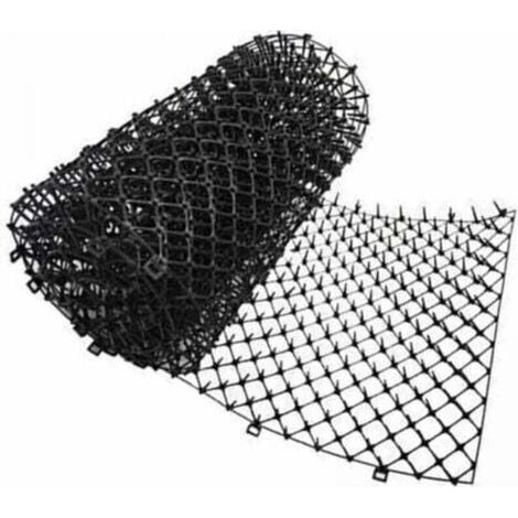 Cat-proof garden grid mat to keep out dogs, cats and pets