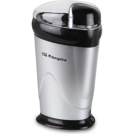 Orbegozo MO-3250 molinillo de café 150 W Negro, Plata