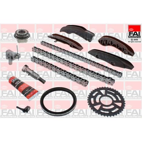 Kit de distribution par chaîne FAI AutoParts TCK133C BMW 11317797897 11317797899