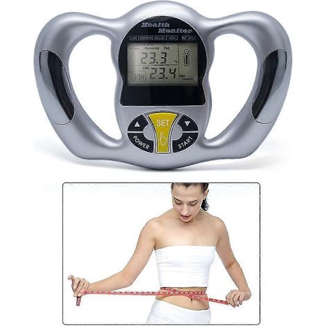 HONORNIC - Analyseur de graisse corporelle numérique portable / appareil de mesure de la graisse corporelle (1/5)