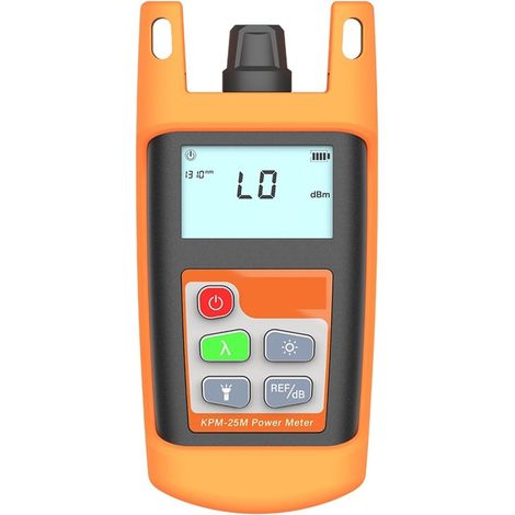Compteur de puissance optique Outil de test de fibre optique, wattmètre à fibre optique, testeur OPM KPM-25M avec connecteur SC -70 + 6dB Compteur de puissance à fibre optique avec testeur de câble (1/5)
